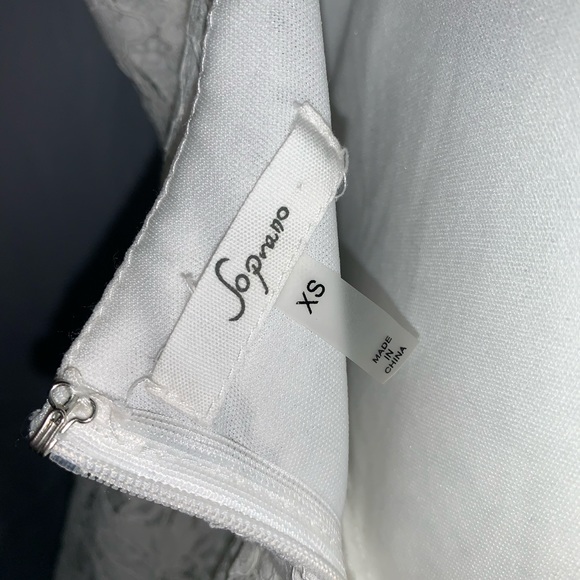 Soprano White Lace Dress Purchased at Nordstrom - Picture 5 of 6